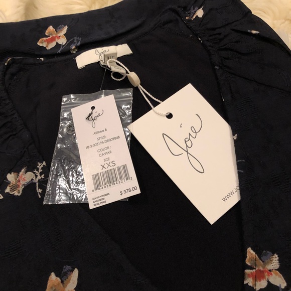 NWT 🖤 Joie Alithea B Dress in Caviar - Picture 4 of 4